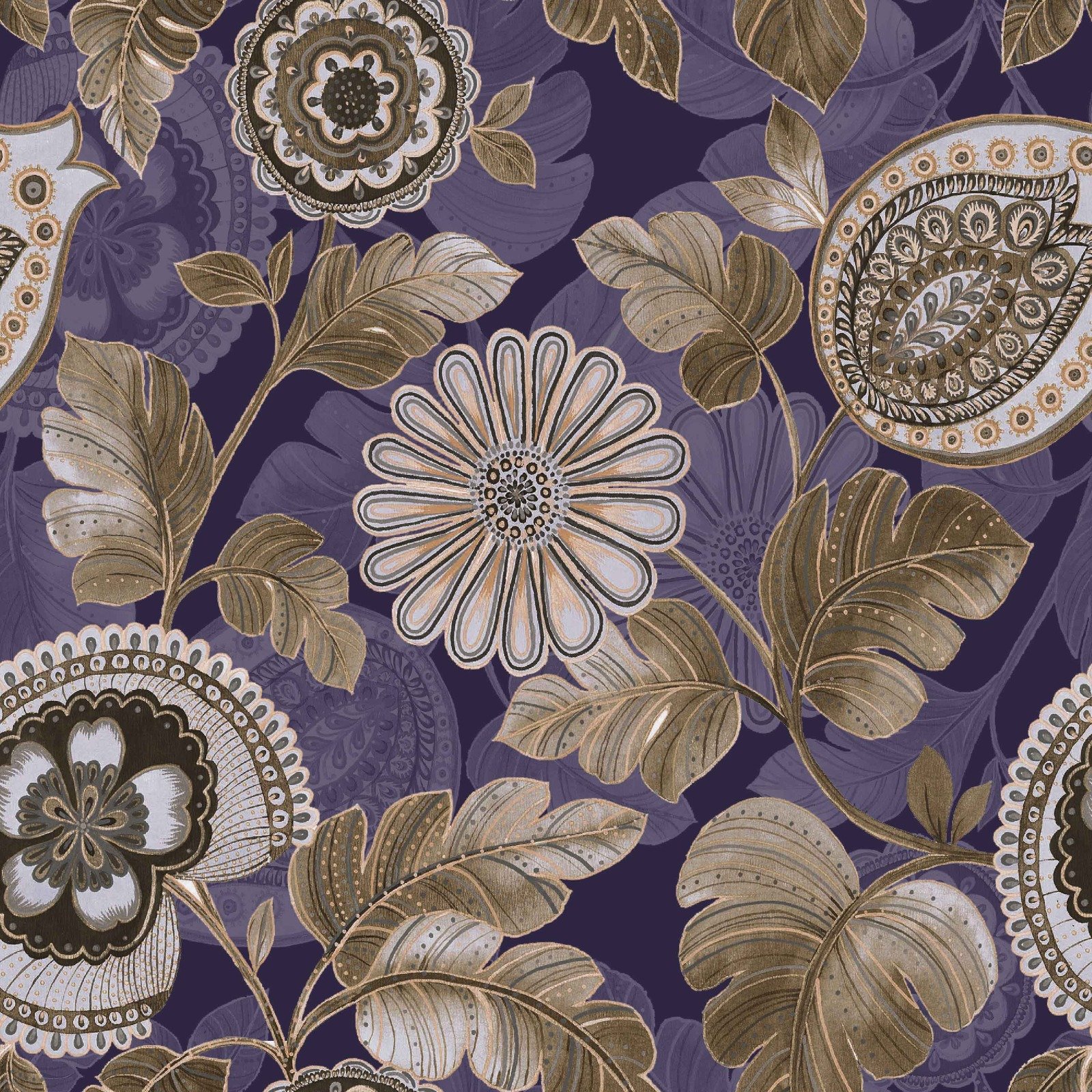Ornate Floral Mandala