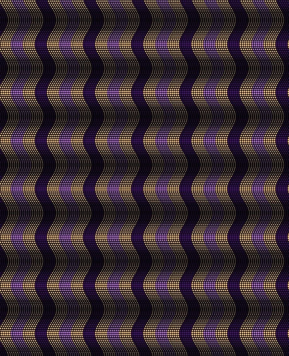 Purple Lavender Waves
